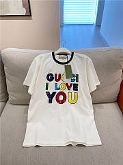 Gucci logo-embroidered cotton T-shirt  - 5