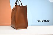 Fendi Sunshine Medium Brown leather shopper - 4