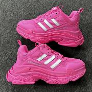 Balenciaga Triple S Adidas Pink  - 2