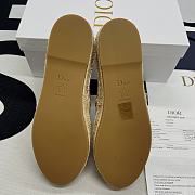Dior Granville Espadrilles with Gold-Toned Metallic Thread - 5
