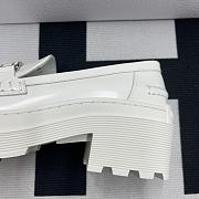 CHRISTIAN DIOR Code Patent white Leather Loafers - 2