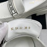 CHRISTIAN DIOR Code Patent white Leather Loafers - 3