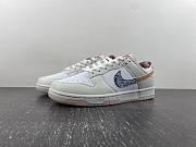 Nike Dunk Low White Multi-Color Paisley FN8913-141 - 1