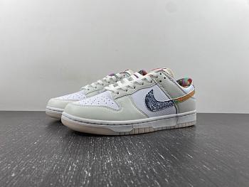 Nike Dunk Low White Multi-Color Paisley FN8913-141