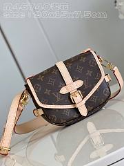 Louis Vuitton Saumur BB Bag Monogram Size 20x15x7cm - 1