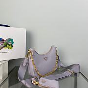 Prada Re-edition 2005 Purple Size 22x13x6cm - 6