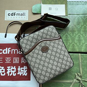 GUCCI SLING BACKPACK WITH INTERLOCKING 