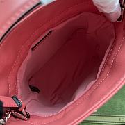 GUCCI BLONDIE MINI BUCKET BAG PINK LEATHER 760313 AACP7 6701 - 3