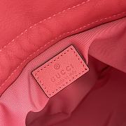 GUCCI BLONDIE MINI BUCKET BAG PINK LEATHER 760313 AACP7 6701 - 4