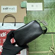 GUCCI BLONDIE MINI BUCKET BAG BLACK LEATHER 760313 AACP7 1000 - 2