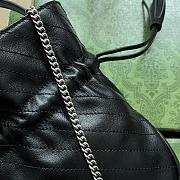 GUCCI BLONDIE MINI BUCKET BAG BLACK LEATHER 760313 AACP7 1000 - 4