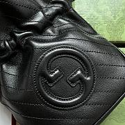 GUCCI BLONDIE MINI BUCKET BAG BLACK LEATHER 760313 AACP7 1000 - 6