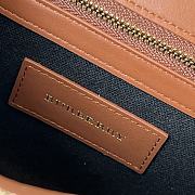 Burberry Check E-canvas and Beige Leather Crossbody Bag 80379151 - 3