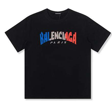Balenciaga T-shirt Black - 1
