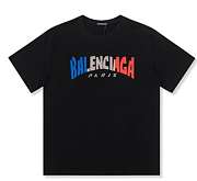 Balenciaga T-shirt Black - 1