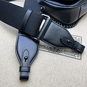 GG MARMONT MATELASSÉ BLACK SHOULDER BAG - 2