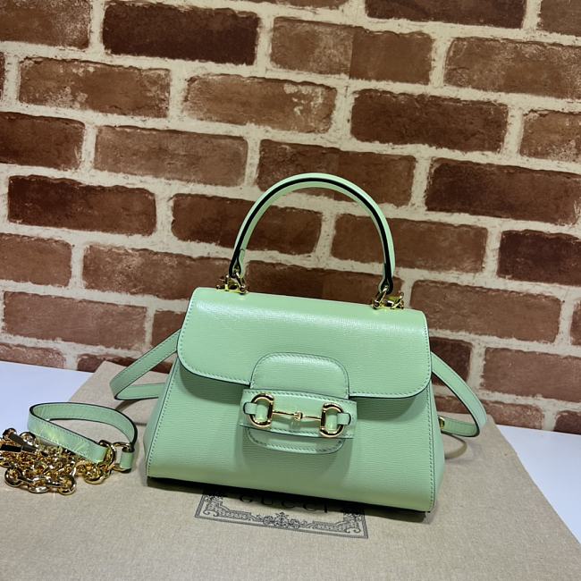GUCCI HORSEBIT 1955 MINI TOP HANDLE BAG - 1