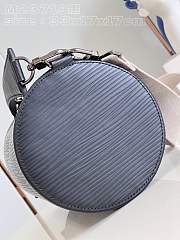 Louis Vuitton Soft Polochon PM Black Epi Size 33x17x17cm - 3