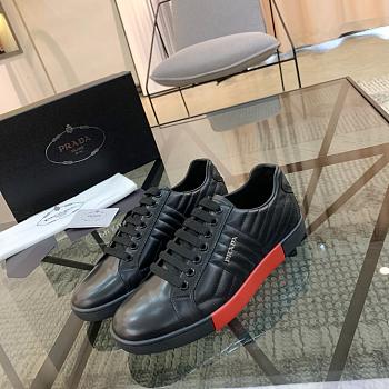 Prada Fabric Black Red Sneaker 