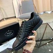 Prada Fabric Black Red Sneaker  - 5