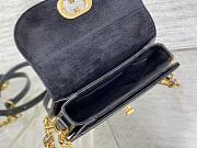 30 MONTAIGNE AVENUE BAG Black Box Calfskin M9260UMOA_M900 - 2