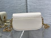 30 MONTAIGNE AVENUE BAG Dusty Ivory Box Calfskin M9260UMOA_M49U - 3