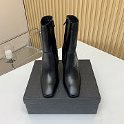 Saint Laurent 'auteuil' Heeled Ankle Boots - 4