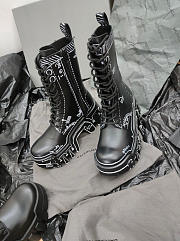 Balenciaga Bulldozer lace-up ankle boots - 2