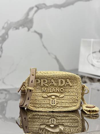 Prada Crochet Shoulder Bag Size 12x19x6cm