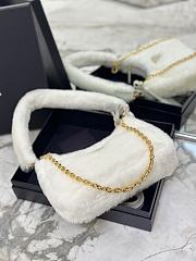 Prada Re-Edition Shearling White Size 22x17x6cm - 4