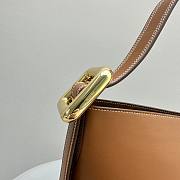 	 Jacquemus Le Regalo Brown leather bucket bag - 3