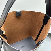 	 Jacquemus Le Regalo Brown leather bucket bag - 5