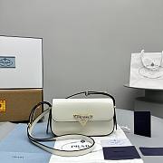 	 Prada Emblème White leather bag - 1