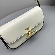 	 Prada Emblème White leather bag - 5