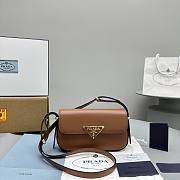 Prada Emblème Brown leather bag - 1