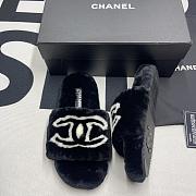 Chanel Fur Slipper  - 1