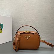 Prada Odette Brown leather mini-bag - 1