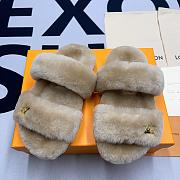Louis Vuitton Fur Slipper  - 5