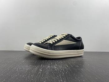 Rick Owens Strobe Vintage Low Black Leather