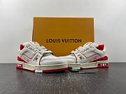 LOUIS VUITTON LV TRAINER '54' WHITE RED  - 6