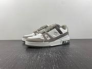 LOUIS VUITTON LV TRAINER '54' GREY WHITE SNEAKER - 1
