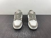 LOUIS VUITTON LV TRAINER '54' GREY WHITE SNEAKER - 2
