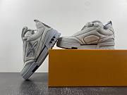 LV SKATE SILVER SNEAKER  - 6