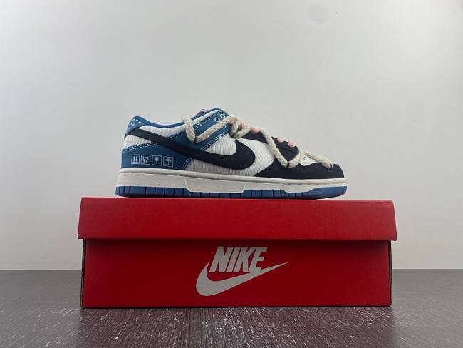 Nike Dunk Low industrial Blue Sashiko new - DV0834-101 - 1
