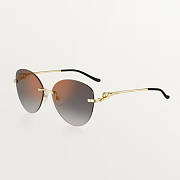 PANTHÈRE DE CARTIER SUNGLASSES GOLDEN - 1