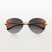 PANTHÈRE DE CARTIER SUNGLASSES GOLDEN - 3