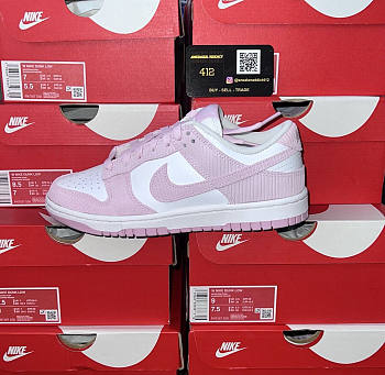 Nike Dunk Low Pink Corduroy FN7167-100 