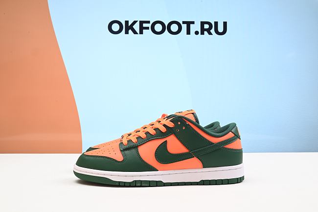 Nike Dunk Low Retro Miami Hurricanes DD1391-300 - 1