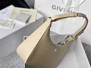 Givenchy Out Bag in Shiny Leather with Chain Beige - 6