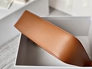 Givenchy Out Bag in Shiny Leather with Chain Orange - 4